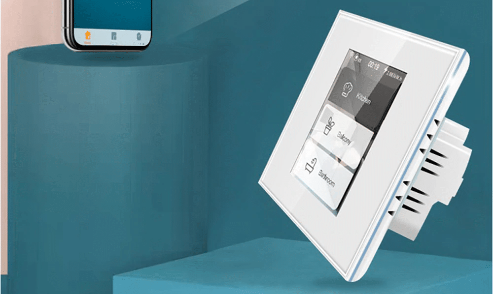 HomeKit Wandschalter mit Touch Display