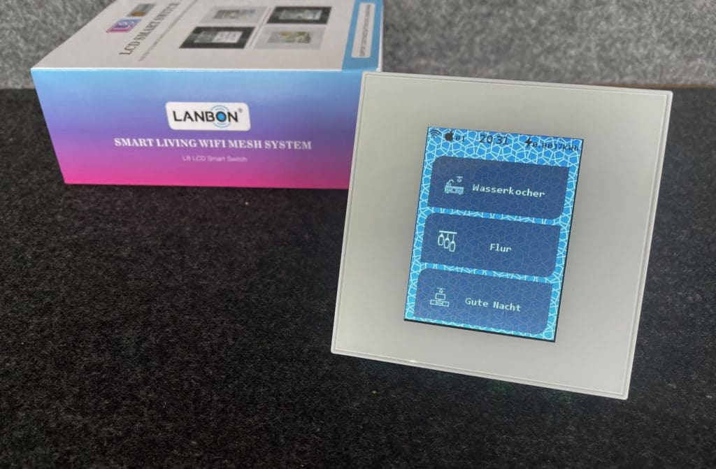 Lanbon L8 Display