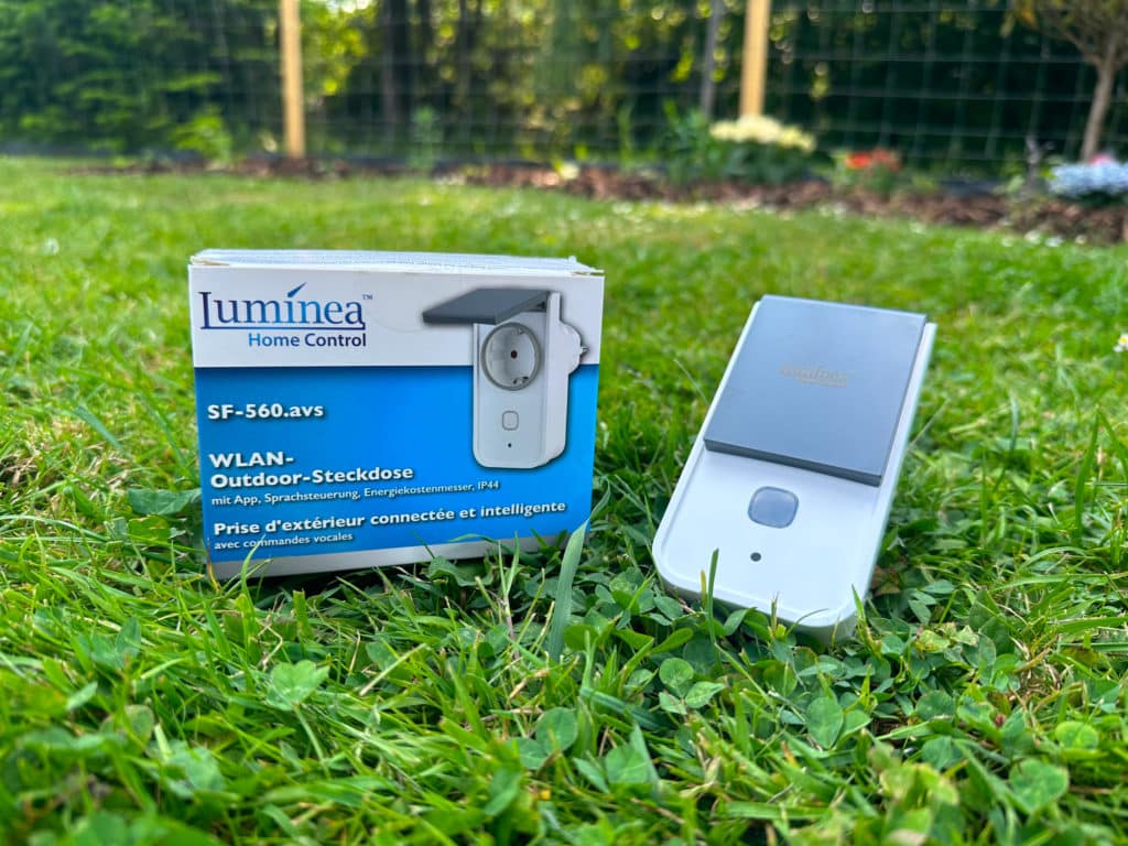 Luminea outdoor plug: perfect for garden watering