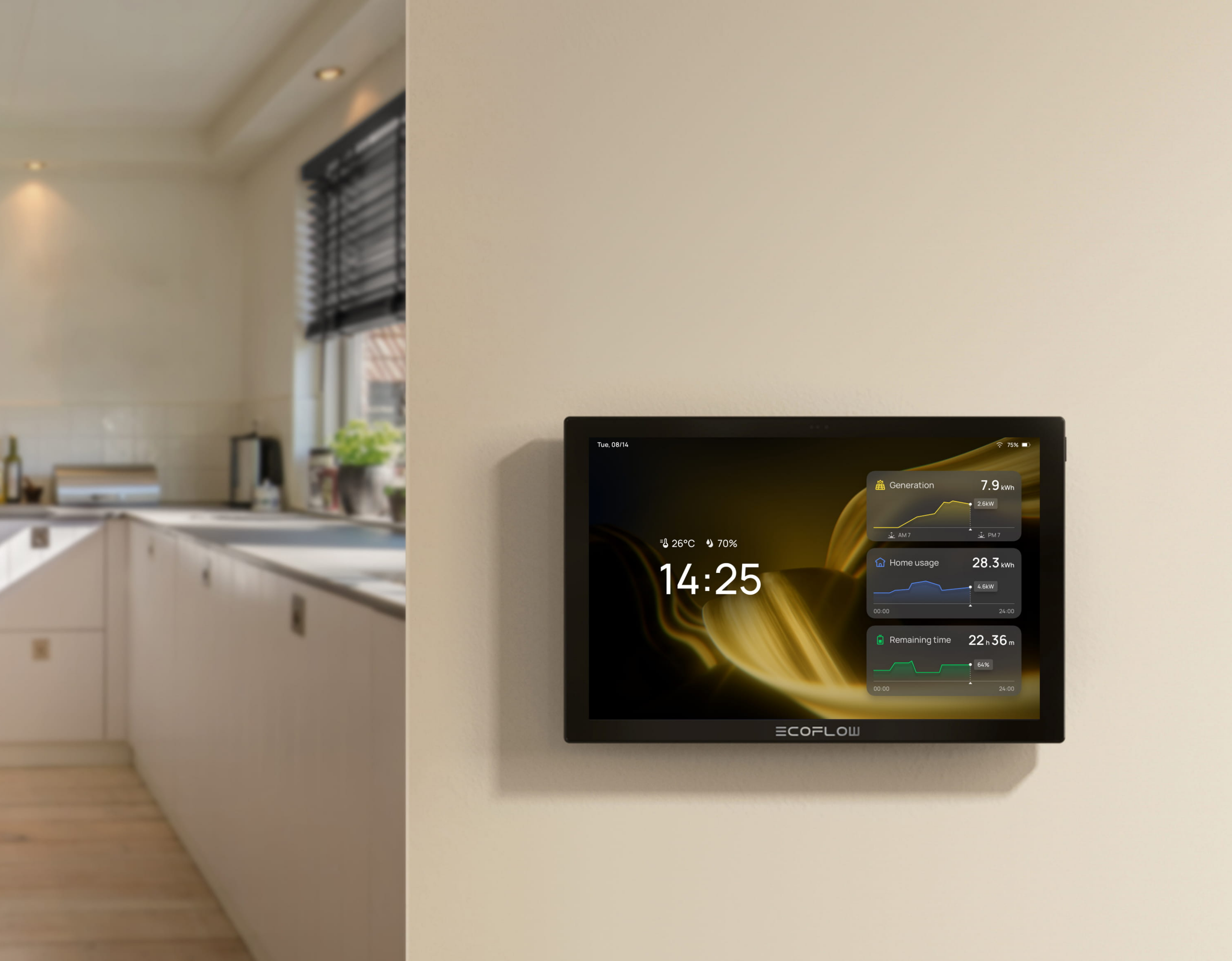 EcoFlow kündigt neues Smarthome Display mit Matter-Unterstützung an